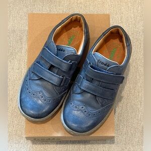 Froddo Kids Blue Leather Shoes